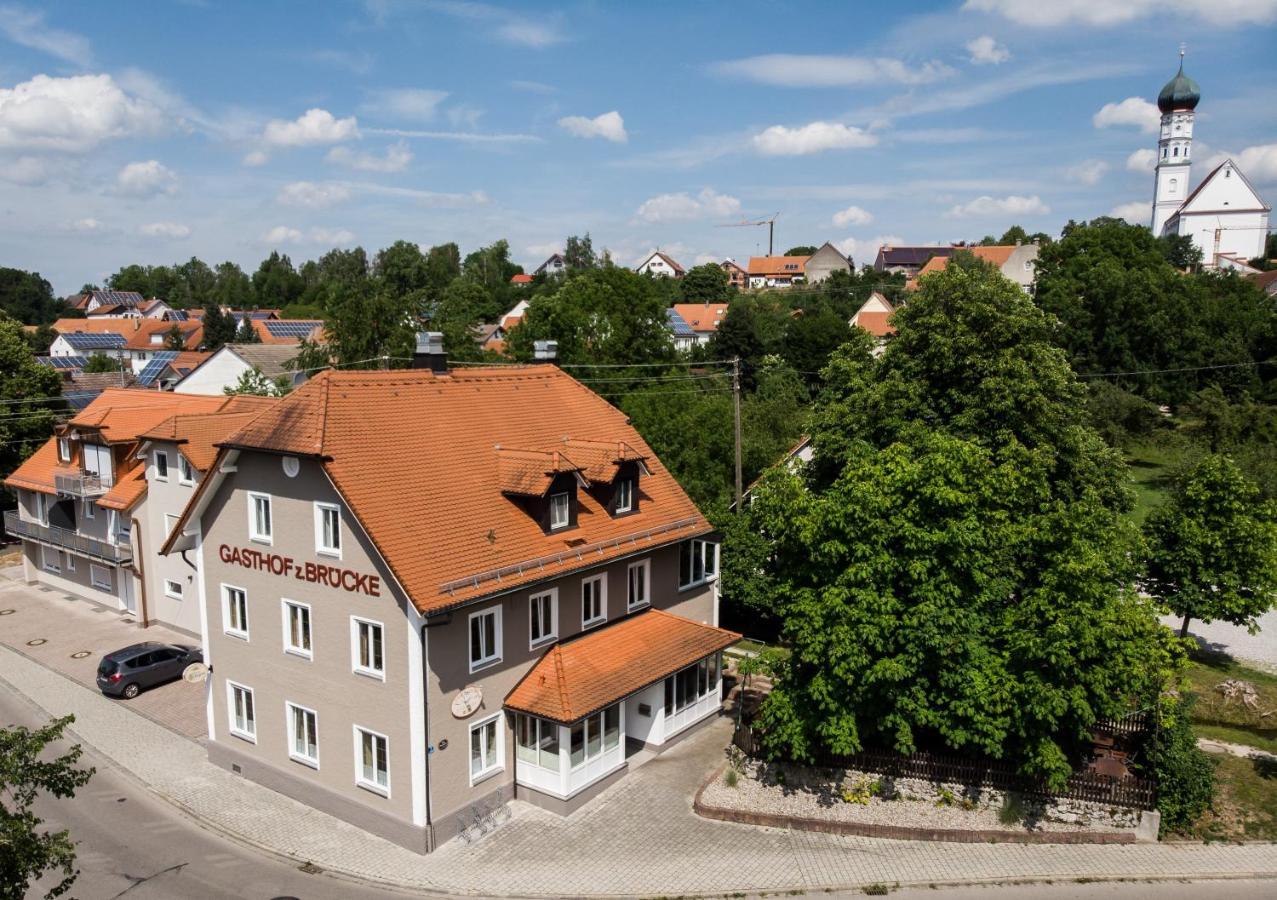 Gasthof Zur Bruecke Kaufering ภายนอก รูปภาพ